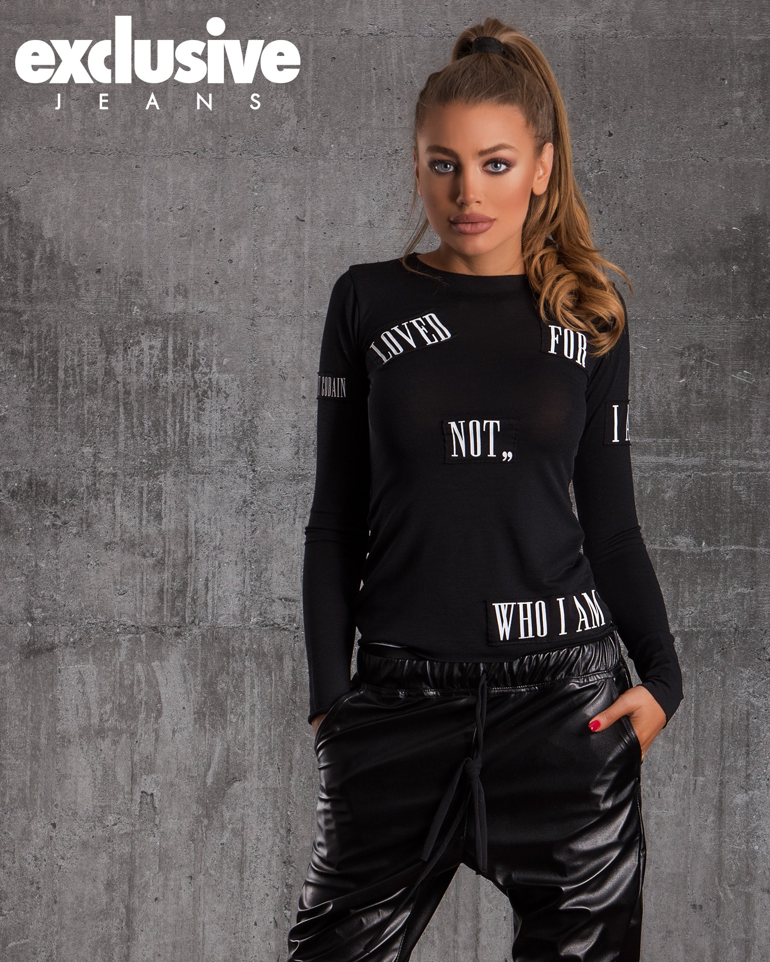 Блуза с пачове Triumph, Черен Цвят