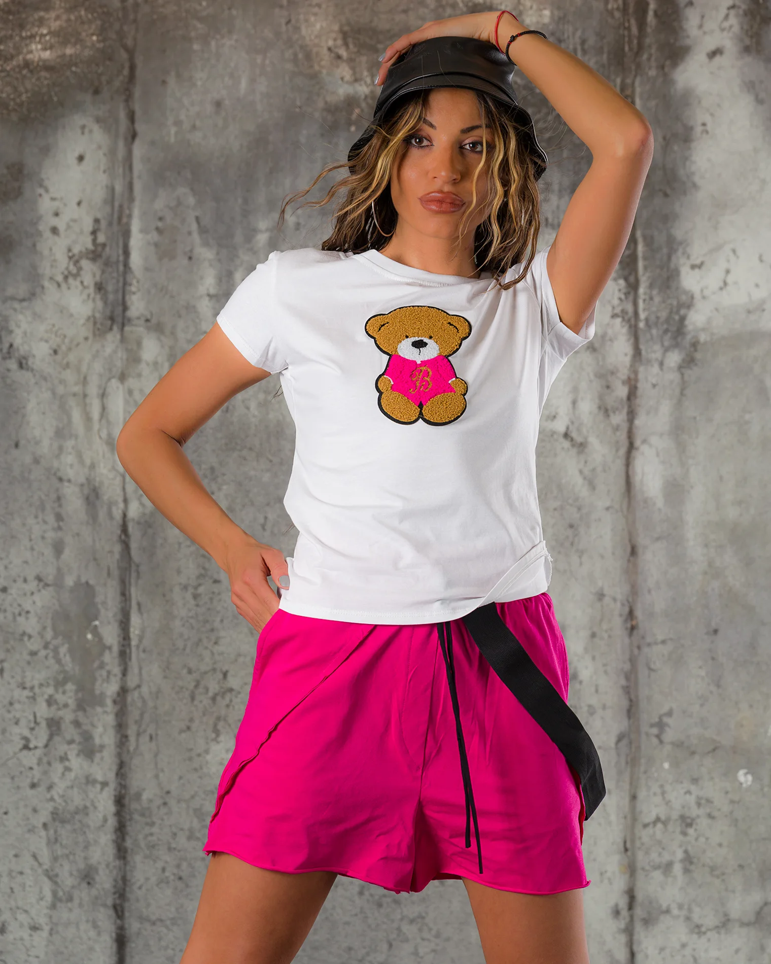 Тениска Teddy Love, Розов Цвят