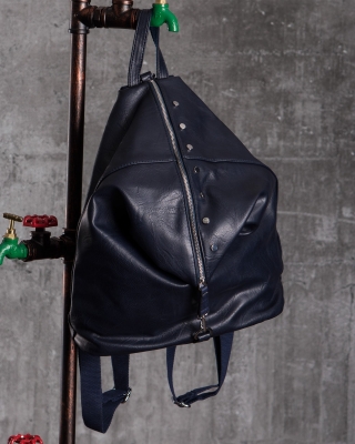 Раница с капси Clout, Син Цвят