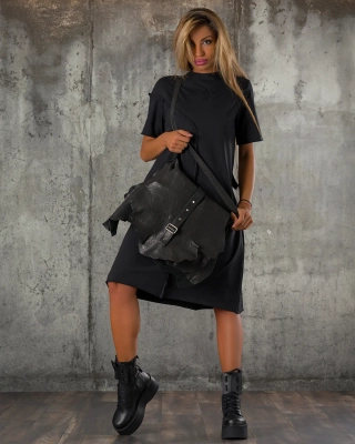 Кожена чанта Legacy, Черен Цвят