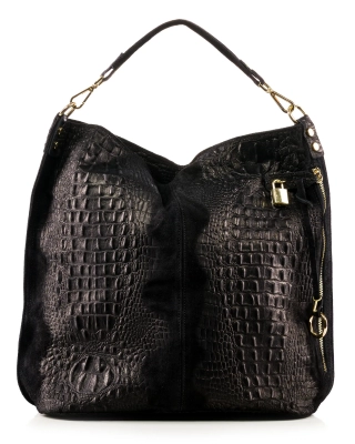 Чанта Lock To My Heart, Черен Цвят