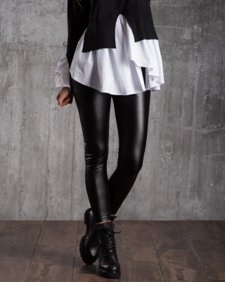 Кожен клин Exit, Черен Цвят