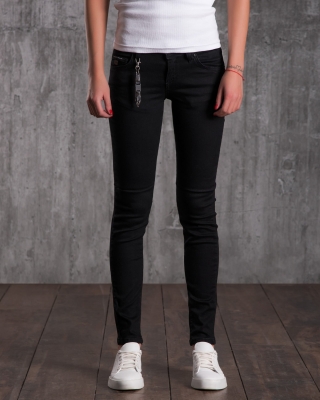 Дамски дънки Simple, Черен Цвят