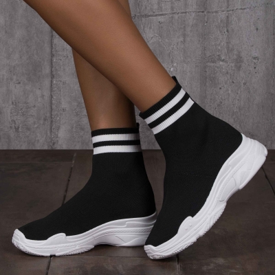 Кецове тип чорап Boulevard, Черен Цвят