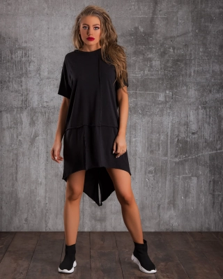 Рокля с акцент на гърба Verona, Черен Цвят