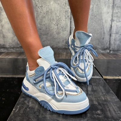 Кецове See It, Like It, Got It, Деним/Бял Цвят