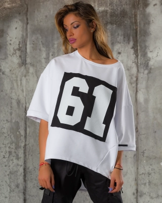 Блуза 61 Looks, Бял Цвят