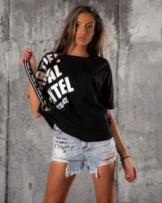 Тениска Sorrento, Черен Цвят