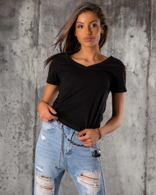 Тениска In My Mind, Черен Цвят