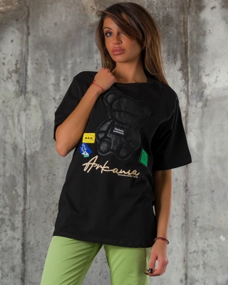 Тениска Fizzy, Черен Цвят