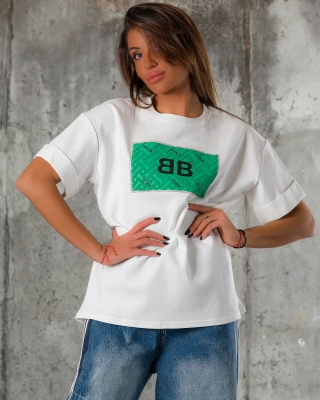 Тениска Tuscan, Бял Цвят