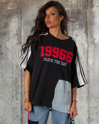 Тениска Take The Day, Черен Цвят