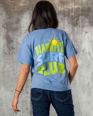 Тениска Surf Club, Син Цвят