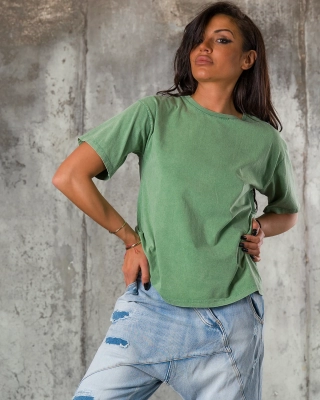 Тениска Many Times, Зелен Цвят