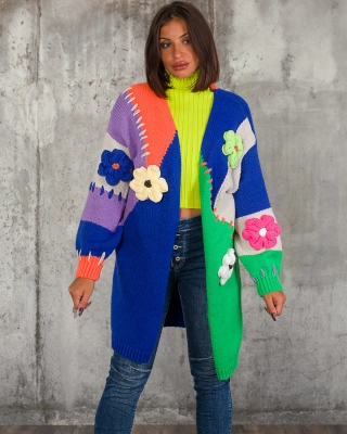 Жилетка Blue Roseville, Микс Цвят