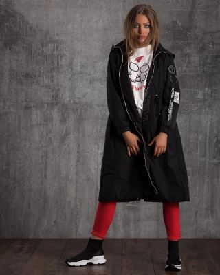 Шушлякова парка Mainstream, Черен Цвят L/XL черен