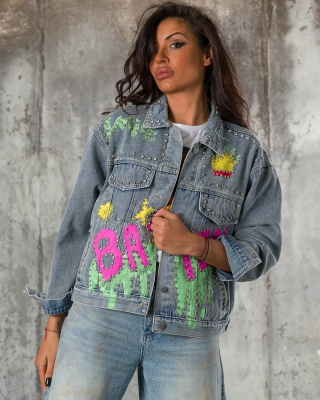 Яке Magical Colors, Син Цвят