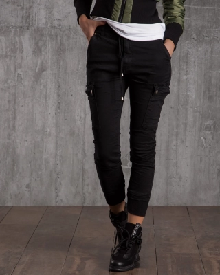 Карго панталон Checklist, Черен Цвят