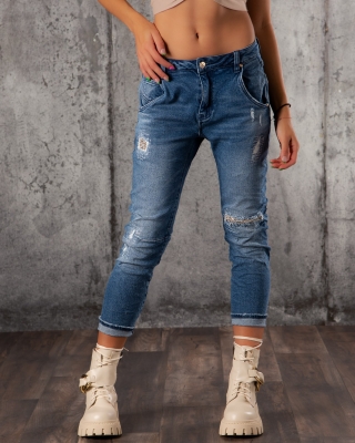 Дънки Rio De Janeiro, Син Цвят