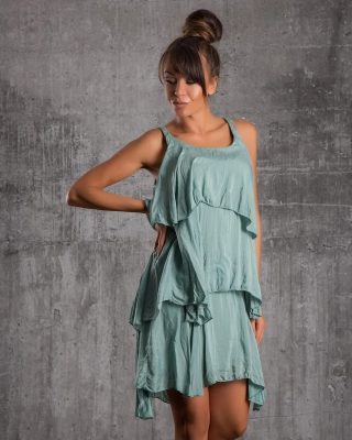 Рокля ‎Palma de Mallorca, Зелен Цвят