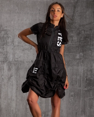 Шушлякова рокля Enigma, Черен Цвят