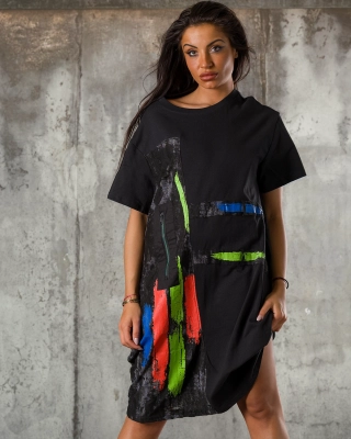 Рокля Nothing To Lose, Черен Цвят