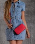 Малка чанта за рамо Campbell, Червен Цвят