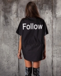 Риза с набор Follow Me, Черен Цвят