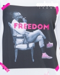 Тениска Freedom, Бял Цвят