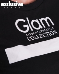 Тениска Glam Life, Лилав Цвят