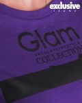 Тениска Glam Life, Бял Цвят