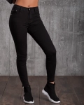 Панталон с ципове Jasmine, Черен Цвят