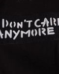 Тениска I Don't Care, Бял Цвят