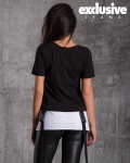 Тениска Haute Le Mode, Черен Цвят