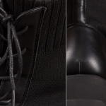 Боти с ефект чорап Matrix, Черен Цвят