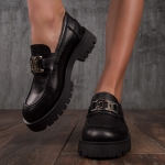 Обувки от естествена кожа Washington, Черен Цвят