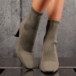 Боти с чорап Tiramisu, Черен Цвят