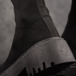 Боти с чорап Agave, Черен Цвят