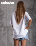 Тениска Grimes, Бял Цвят