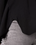 Блуза с детайл на гърба Rosemary, Черен Цвят