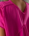 Блуза Fence, Розов Цвят