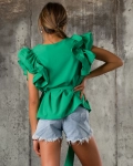 Блуза Gourmand, Зелен Цвят