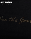 Тениска See The Good, Черен Цвят