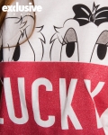Тениска Lucky, Бял Цвят