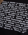 Къса тениска California, Бял Цвят