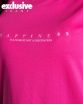 Тениска Happiness, Розов Цвят