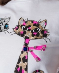 Тениска Princess Cat, Розов Цвят