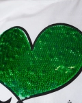 Тениска Endless Love, Зелен Цвят