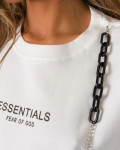 Тениска Essentials, Бял Цвят