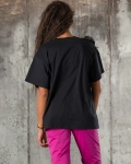 Тениска Pearl Rose, Черен Цвят
